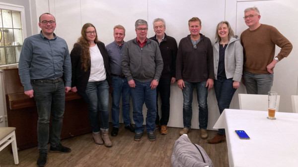 Gruppenbild des Vorstands